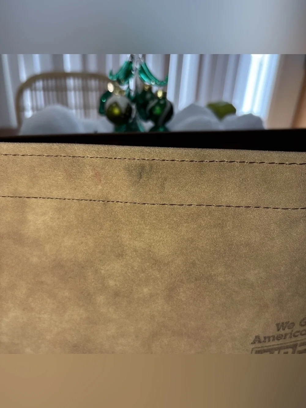 Vintage Air National Guard Leather Portfolio “We Guard America’s Skies” Folder